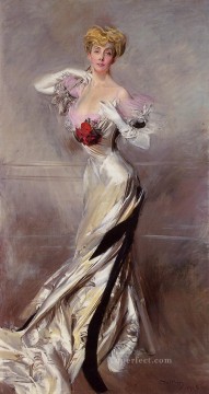 ジシー伯爵夫人の肖像 ジャンル ジョヴァンニ・ボルディーニ Oil Paintings